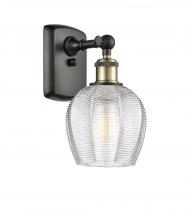  516-1W-BAB-G462-6-LED - Norfolk - 1 Light - 6 inch - Black Antique Brass - Sconce