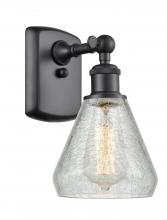  516-1W-BK-G275 - Conesus - 1 Light - 6 inch - Matte Black - Sconce