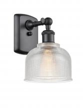  516-1W-BK-G412 - Dayton - 1 Light - 6 inch - Matte Black - Sconce