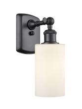  516-1W-BK-G801 - Clymer - 1 Light - 4 inch - Matte Black - Sconce