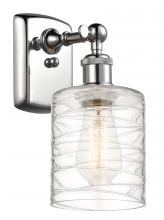 Innovations Lighting 516-1W-PC-G1113-LED - Cobbleskill - 1 Light - 5 inch - Polished Chrome - Sconce