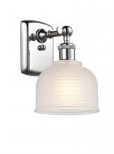  516-1W-PC-G411 - Dayton - 1 Light - 6 inch - Polished Chrome - Sconce