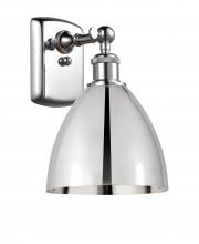 Innovations Lighting 516-1W-PC-MBD-75-PC-LED - Bristol - 1 Light - 8 inch - Polished Chrome - Sconce