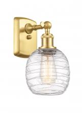  516-1W-SG-G1013 - Belfast - 1 Light - 6 inch - Satin Gold - Sconce