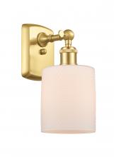  516-1W-SG-G111 - Cobbleskill - 1 Light - 5 inch - Satin Gold - Sconce