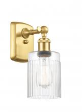  516-1W-SG-G342 - Hadley - 1 Light - 5 inch - Satin Gold - Sconce