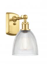  516-1W-SG-G382 - Castile - 1 Light - 6 inch - Satin Gold - Sconce