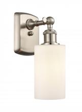  516-1W-SN-G801 - Clymer - 1 Light - 4 inch - Brushed Satin Nickel - Sconce