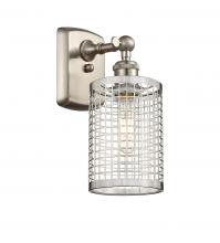  516-1W-SN-M18-SN - Nestbrook - 1 Light - 5 inch - Satin Nickel - Sconce