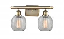  516-2W-AB-G105 - Belfast - 2 Light - 16 inch - Antique Brass - Bath Vanity Light