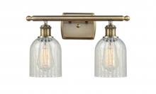  516-2W-AB-G2511 - Caledonia - 2 Light - 15 inch - Antique Brass - Bath Vanity Light