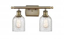  516-2W-AB-G259 - Caledonia - 2 Light - 15 inch - Antique Brass - Bath Vanity Light