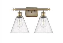  516-2W-AB-GBC-84 - Berkshire - 2 Light - 18 inch - Antique Brass - Bath Vanity Light