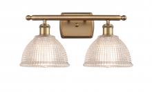  516-2W-BB-G422 - Arietta - 2 Light - 18 inch - Brushed Brass - Bath Vanity Light