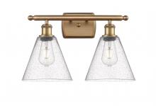  516-2W-BB-GBC-84 - Berkshire - 2 Light - 18 inch - Brushed Brass - Bath Vanity Light