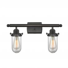  516-2W-OB-232-CL - Kingsbury - 2 Light - 14 inch - Oil Rubbed Bronze - Bath Vanity Light