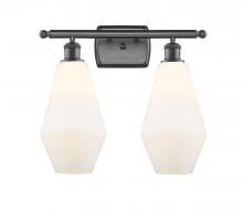  516-2W-OB-G651-7 - Cindyrella - 2 Light - 17 inch - Oil Rubbed Bronze - Bath Vanity Light