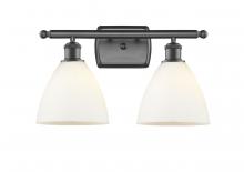  516-2W-OB-GBD-751 - Bristol - 2 Light - 18 inch - Oil Rubbed Bronze - Bath Vanity Light