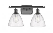  516-2W-OB-GBD-754 - Bristol - 2 Light - 18 inch - Oil Rubbed Bronze - Bath Vanity Light