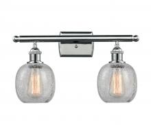  516-2W-PC-G105 - Belfast - 2 Light - 16 inch - Polished Chrome - Bath Vanity Light