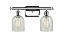  516-2W-PC-G2511 - Caledonia - 2 Light - 15 inch - Polished Chrome - Bath Vanity Light