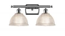  516-2W-PC-G422 - Arietta - 2 Light - 18 inch - Polished Chrome - Bath Vanity Light