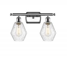  516-2W-PC-G654-6 - Cindyrella - 2 Light - 16 inch - Polished Chrome - Bath Vanity Light