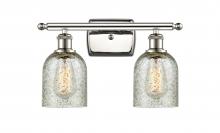  516-2W-PN-G259 - Caledonia - 2 Light - 15 inch - Polished Nickel - Bath Vanity Light