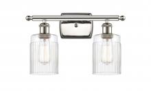  516-2W-PN-G342 - Hadley - 2 Light - 15 inch - Polished Nickel - Bath Vanity Light