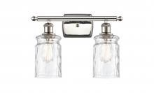  516-2W-PN-G352 - Candor - 2 Light - 15 inch - Polished Nickel - Bath Vanity Light