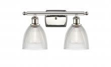  516-2W-PN-G382 - Castile - 2 Light - 16 inch - Polished Nickel - Bath Vanity Light