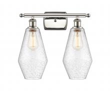  516-2W-PN-G654-7 - Cindyrella - 2 Light - 17 inch - Polished Nickel - Bath Vanity Light