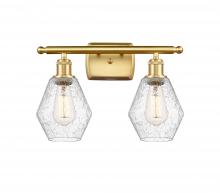  516-2W-SG-G654-6 - Cindyrella - 2 Light - 16 inch - Satin Gold - Bath Vanity Light