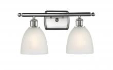  516-2W-SN-G381 - Castile - 2 Light - 16 inch - Brushed Satin Nickel - Bath Vanity Light