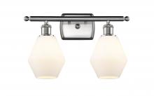  516-2W-SN-G651-6 - Cindyrella - 2 Light - 16 inch - Brushed Satin Nickel - Bath Vanity Light