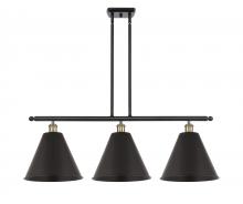  516-3I-BAB-MBC-12-BK - Berkshire - 3 Light - 39 inch - Black Antique Brass - Cord hung - Island Light