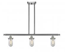  516-3I-SN-232-CL - Kingsbury - 3 Light - 36 inch - Brushed Satin Nickel - Cord hung - Island Light