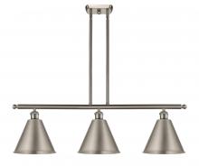  516-3I-SN-MBC-12-SN - Berkshire - 3 Light - 39 inch - Brushed Satin Nickel - Cord hung - Island Light