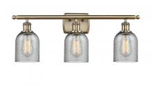  516-3W-AB-G257 - Caledonia - 3 Light - 25 inch - Antique Brass - Bath Vanity Light