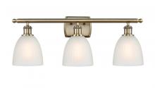  516-3W-AB-G381 - Castile - 3 Light - 26 inch - Antique Brass - Bath Vanity Light