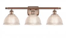  516-3W-AC-G422-LED - Arietta - 3 Light - 28 inch - Antique Copper - Bath Vanity Light