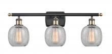  516-3W-BAB-G105 - Belfast - 3 Light - 26 inch - Black Antique Brass - Bath Vanity Light