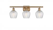  516-3W-BB-G462-6-LED - Norfolk - 3 Light - 26 inch - Brushed Brass - Bath Vanity Light