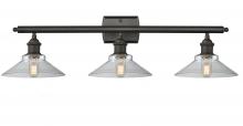  516-3W-OB-G132-LED - Orwell - 3 Light - 28 inch - Oil Rubbed Bronze - Bath Vanity Light