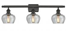  516-3W-OB-G92 - Fenton - 3 Light - 27 inch - Oil Rubbed Bronze - Bath Vanity Light