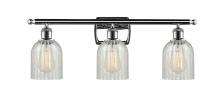  516-3W-PC-G2511 - Caledonia - 3 Light - 25 inch - Polished Chrome - Bath Vanity Light