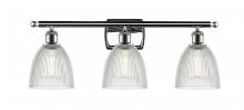  516-3W-PC-G382 - Castile - 3 Light - 26 inch - Polished Chrome - Bath Vanity Light