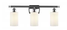  516-3W-PC-G801 - Clymer - 3 Light - 24 inch - Polished Chrome - Bath Vanity Light