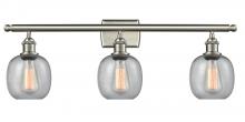  516-3W-SN-G104 - Belfast - 3 Light - 26 inch - Brushed Satin Nickel - Bath Vanity Light