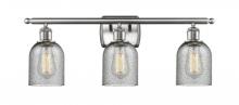  516-3W-SN-G257 - Caledonia - 3 Light - 25 inch - Brushed Satin Nickel - Bath Vanity Light